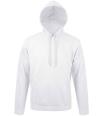 47101 Unisex Snake Hooded Sweatshirt White colour image